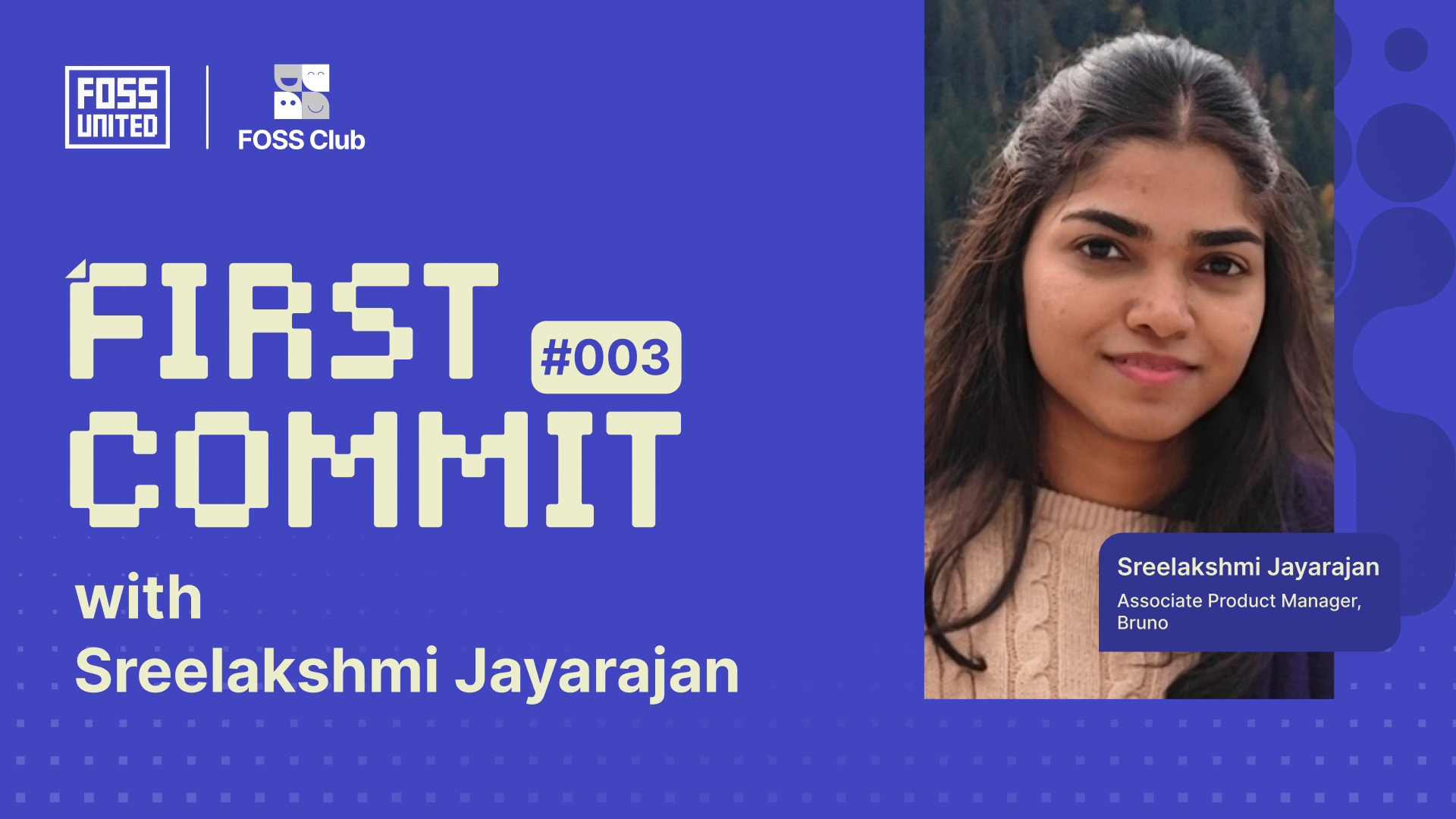 First Commit with Sreelakshmi Jayarajan 