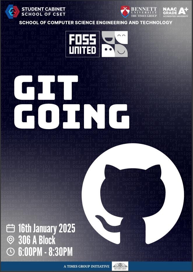 Git Going event banner