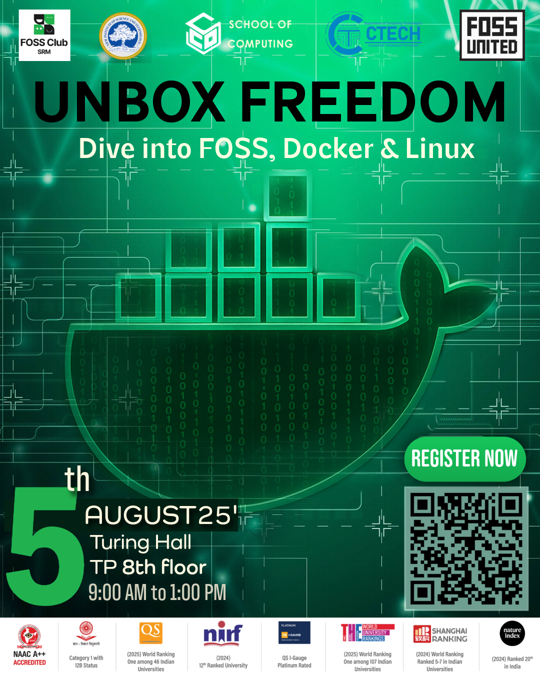 Unbox Freedom: Dive into FOSS, Docker & Linux