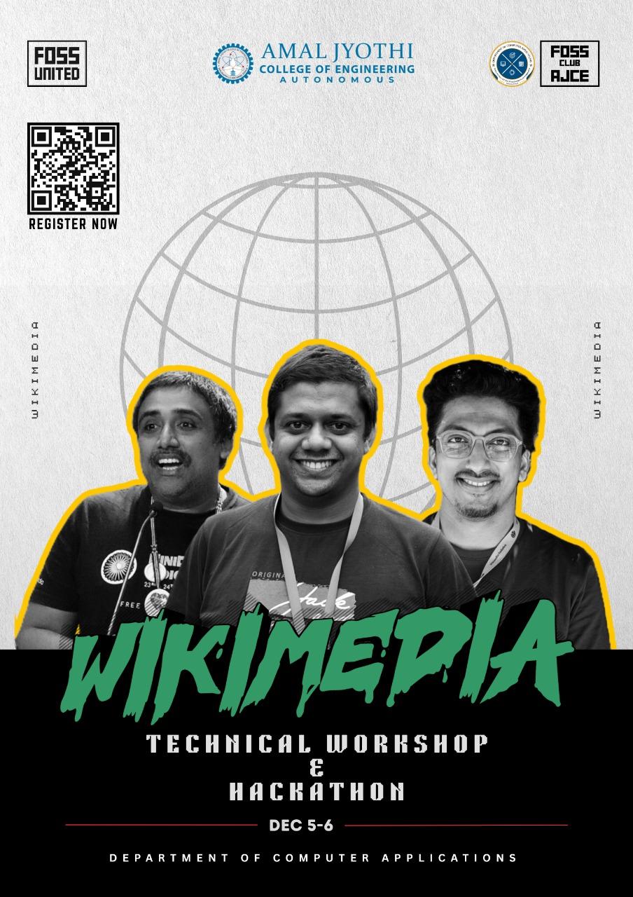 Wikimedia Workshop & Hackathon event banner